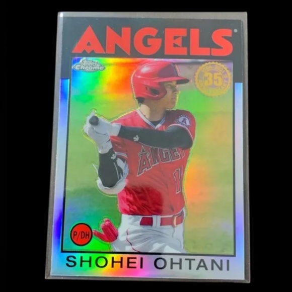 Topps Other - 🔥⚾Shohei Ohtani Refractor 2021 Topps Chrome Baseball card